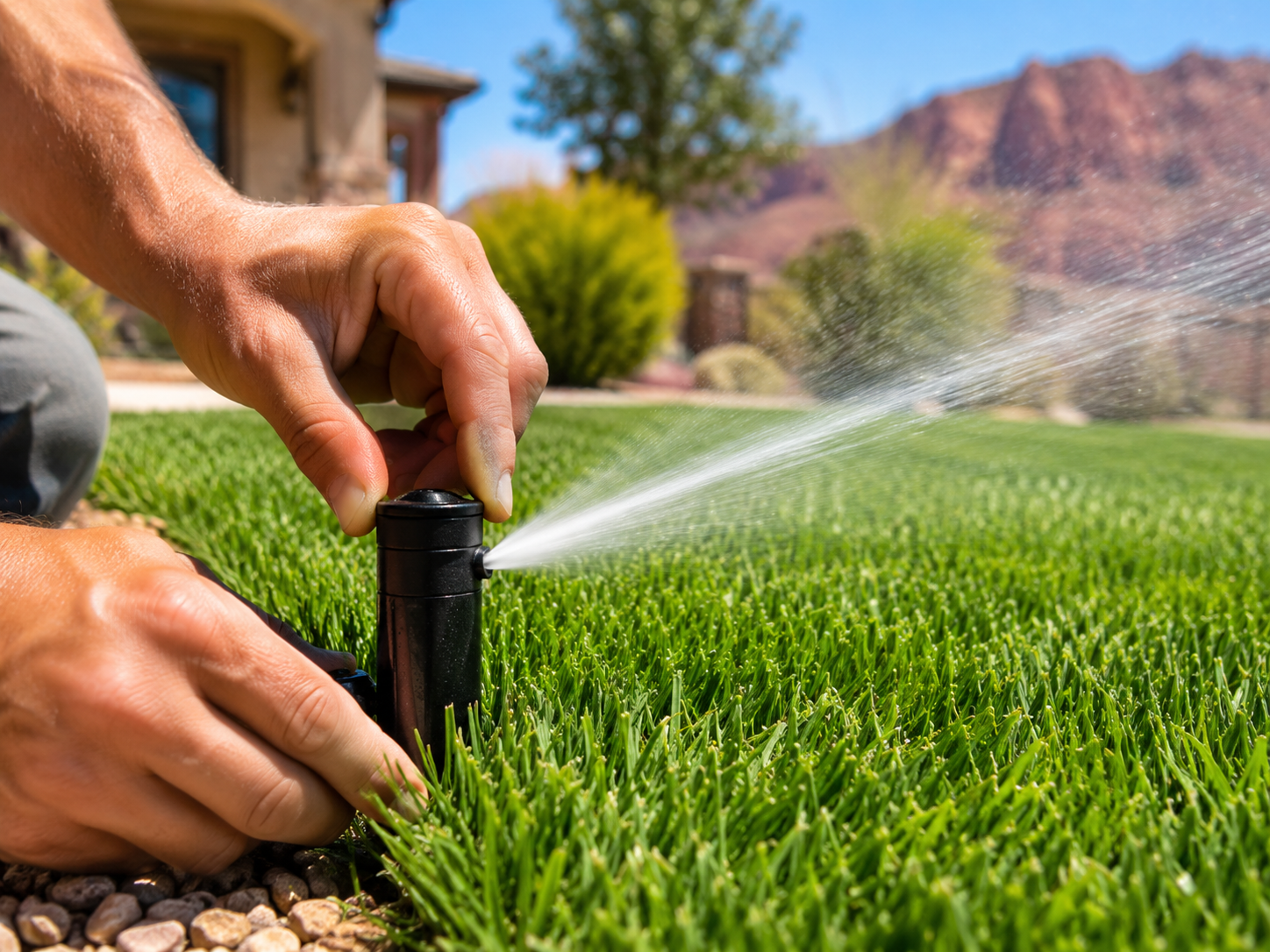 adjusting_the_sprinkler_on_a_sunny_day