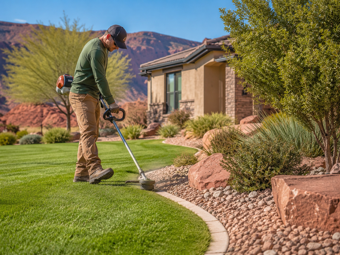 landscaping_work_in_a_desert_yard