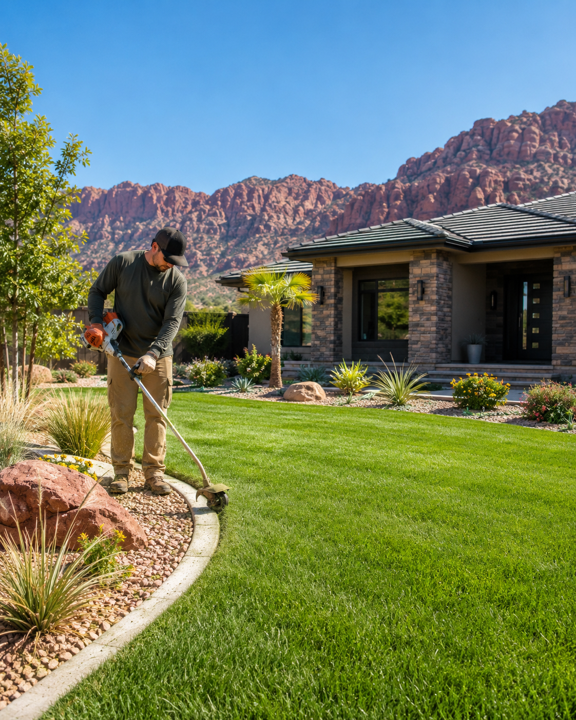 lawn care in saint george